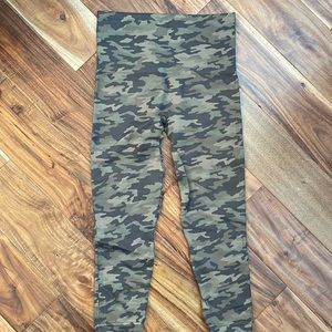 Camo Spanx leggings. Worn once and didn’t really fit me well enough.